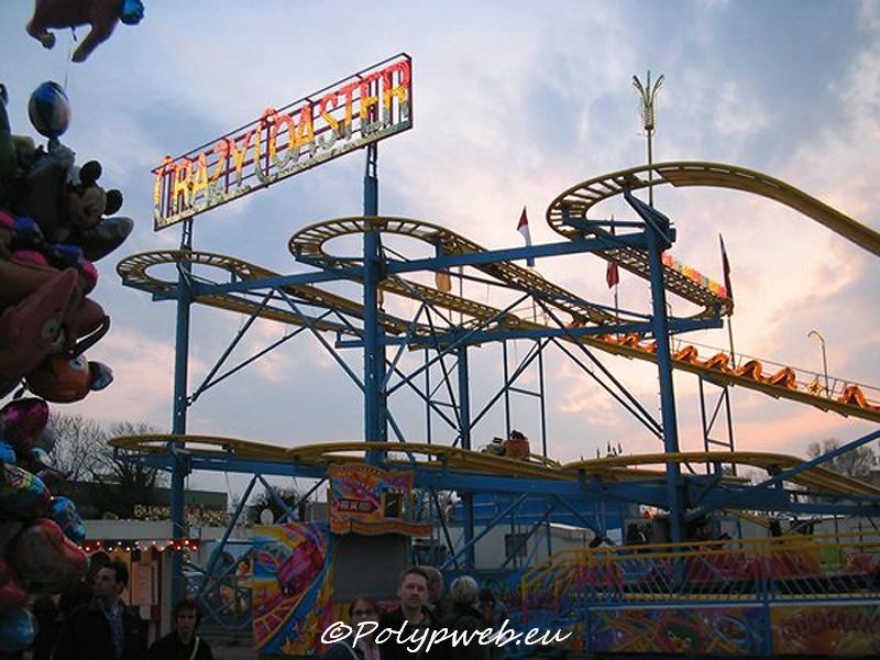 Crazy Coaster South Pier Blackpool UK polypweb.eu